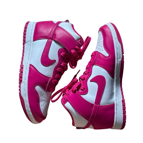 Nike Dunk High "Pink Prime" High Top Sneakers Women's Size 7 in EUC! - Picture 3 of 10